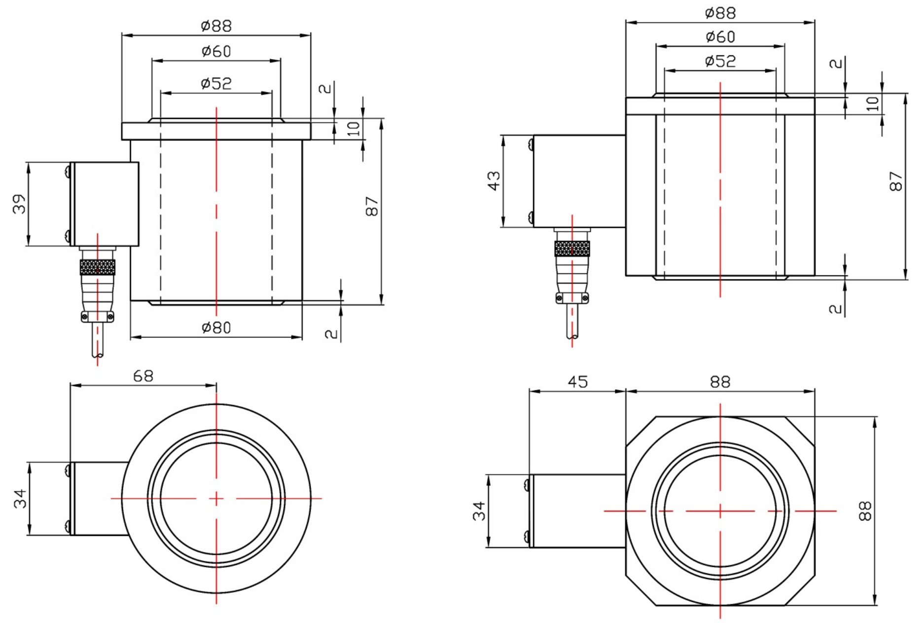 LCZ-109A尺寸圖 LCZ-109A尺寸圖
